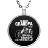 Biker Grandpa Like A Normal Grandpa Only Muc